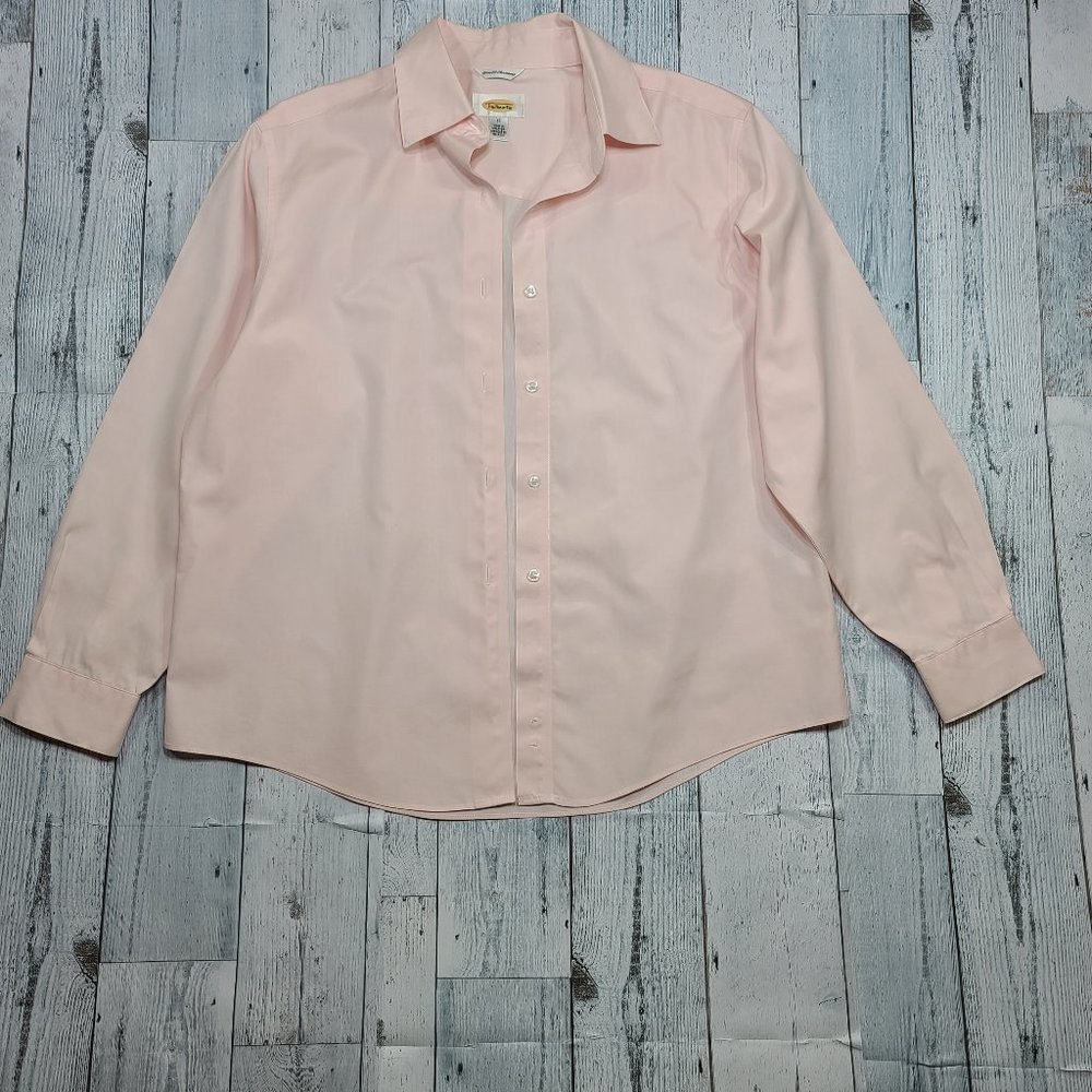Talbots Wrinkle Resistant Pink Shirt